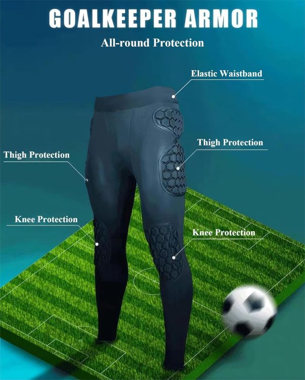 Ciseroye Football Girdle Padded Compression Shorts-2