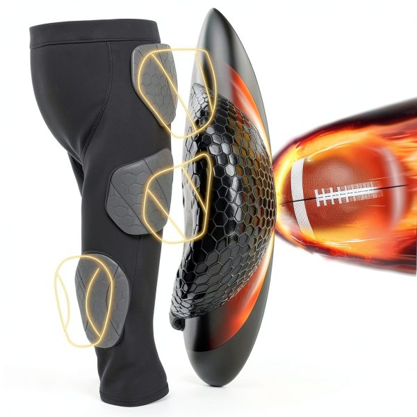 Football Girdle Padded Compression Shorts MK MOSSE KARNE-3