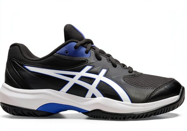 Asics Boys' Racquet Sport Shoes Grey Blue/Ironclad-7