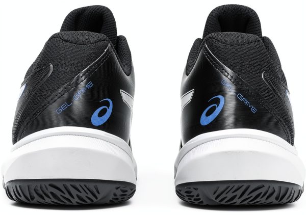 Asics Boys' Racquet Sport Shoes Grey Blue/Ironclad-4