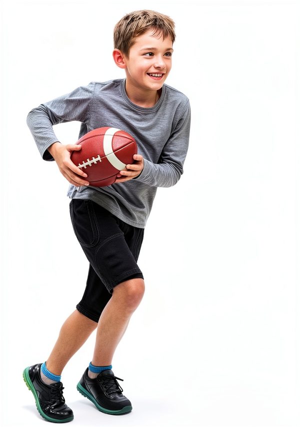 Exxact Sports Youth Football Girdle Black Polyester-4