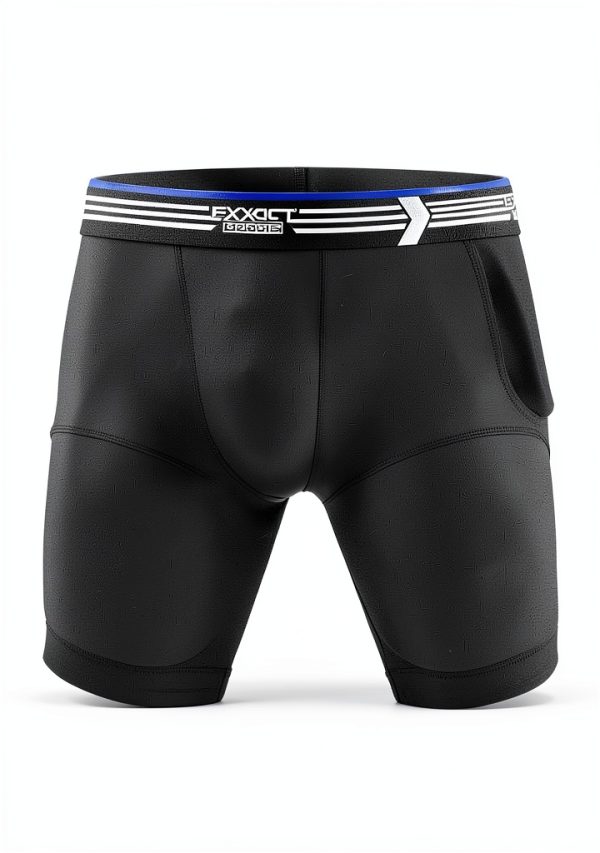 Exxact Sports Youth Football Girdle Black Polyester-6