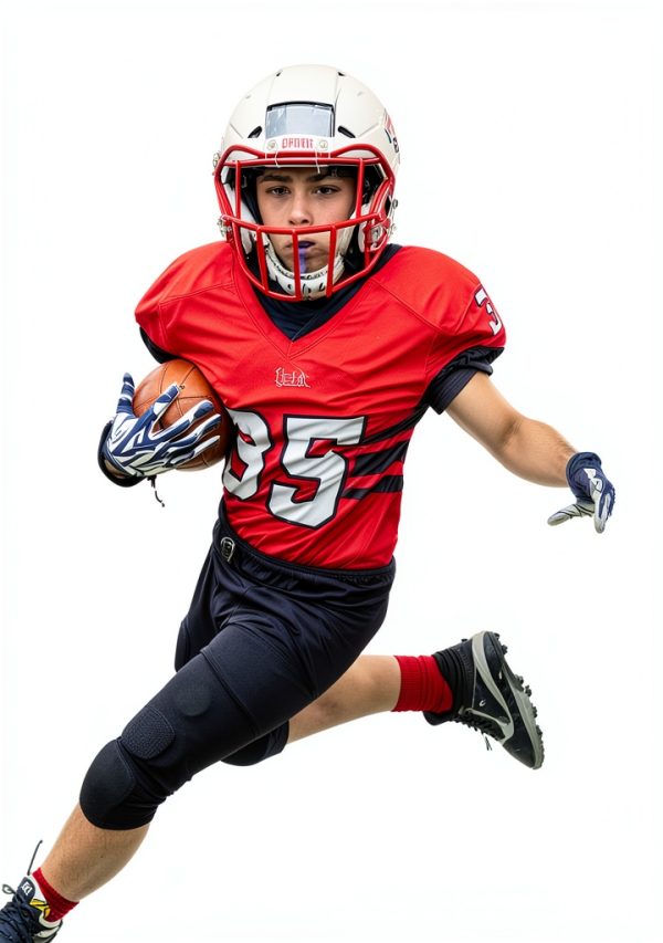 Exxact Sports Youth Football Girdle Black Polyester-5