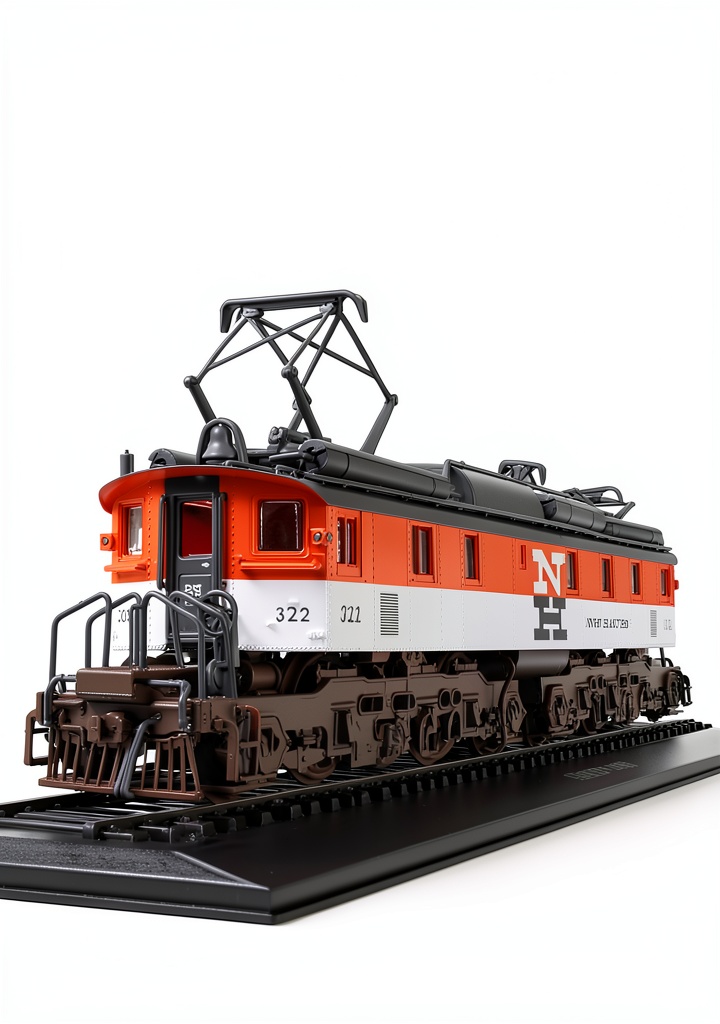Risopen Class EP-2 train model displayed on a wooden tabletop