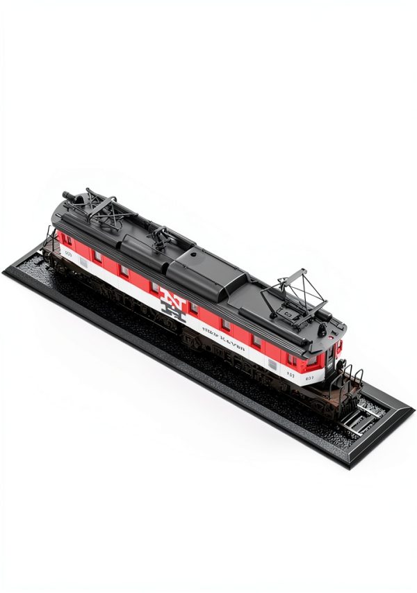 Risopen 1:87 Scale Metal Train Model Orange-2