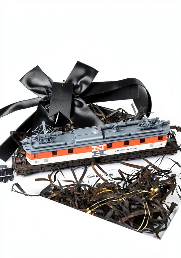Risopen 1:87 Scale Metal Train Model Orange-5