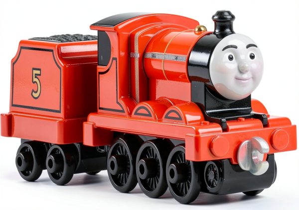 Fisher-Price Die-Cast James Train Figure DXR61 Metal Engine-1