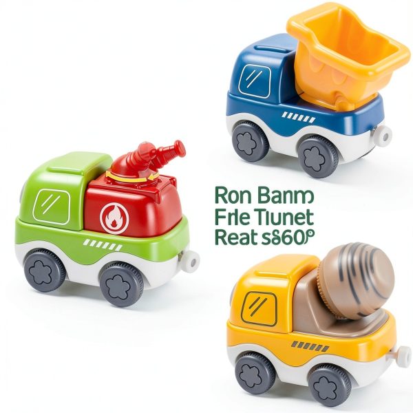 Titain Creations YE-301 Steam Train Playset with Sound Light-4