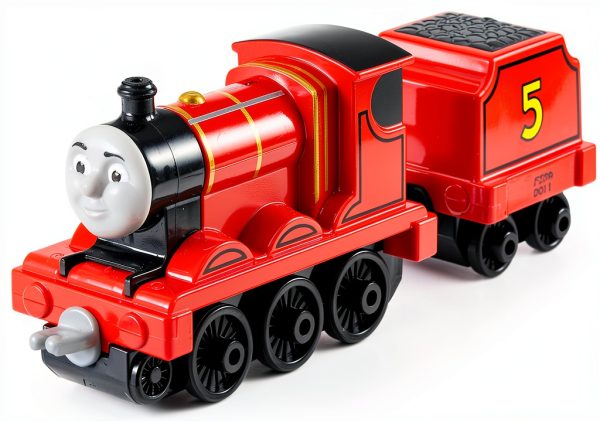 Fisher-Price Die-Cast James Train Figure DXR61 Metal Engine-0