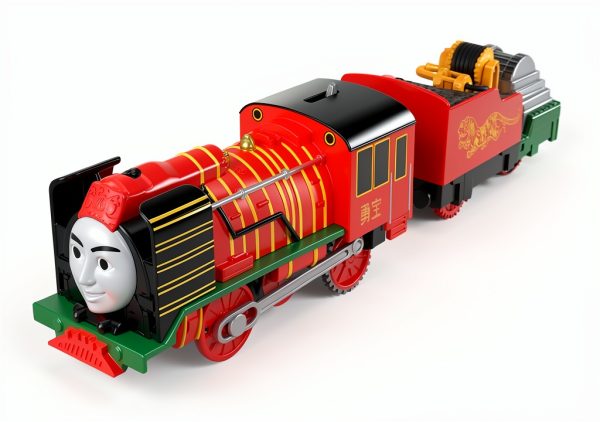 Fisher-Price Yong Bao Motorized Train with Two Cargo Cars Battery-0