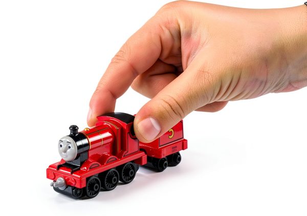 Fisher-Price Die-Cast James Train Figure DXR61 Metal Engine-4
