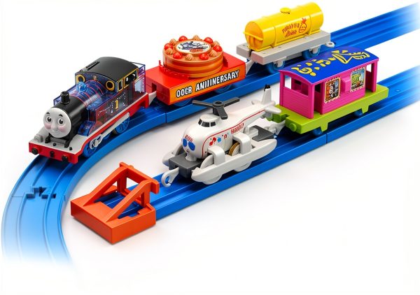 Takara Tomy Thomas the Tank Engine Battery Toy Train Set-1