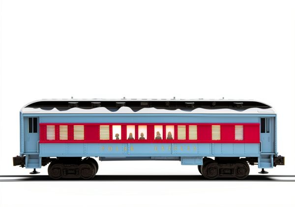 Lionel Train Figure Set Snow Roof with Interior Lights Model 1928430-0