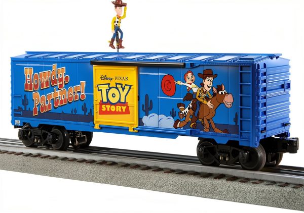 Lionel Disney Toy Story Woody Walking O Gauge Train with Brakeman-1