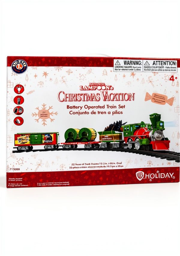 Lionel Christmas Vacation Battery Powered Model Train Set 712088-19