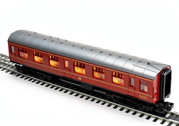 LNL O Gauge Train Set with Demenors Sound and Lights-6