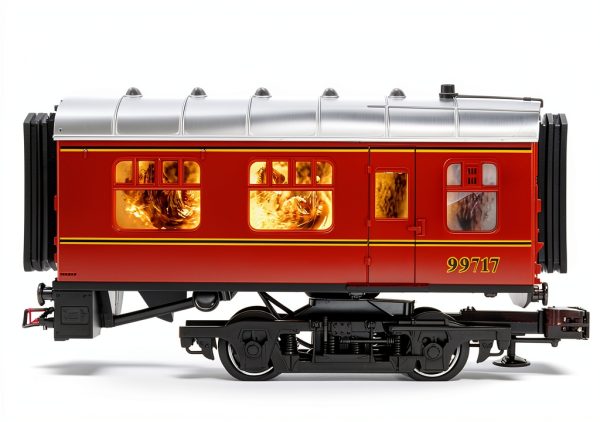 LNL O Gauge Train Set with Demenors Sound and Lights-4
