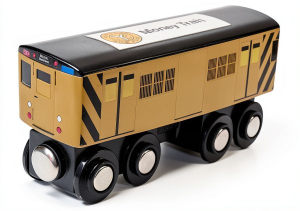 Munipals NYC Wooden Subway Train MP01_Mony R21 Money Train-0