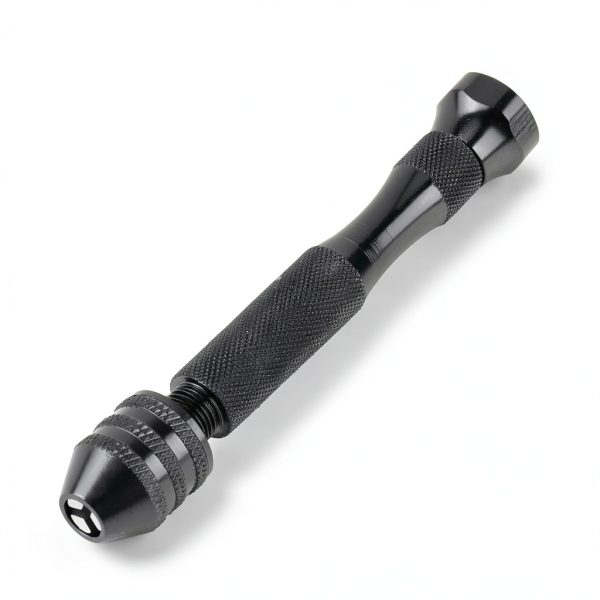 0.3-3.6mm Grasp Range Chuck Manual Hand Drill Hand Drill Micro Mini Drill Bits Set with 25 HSS Drill Bits Wood Drilling Tool-7