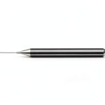 KYOCERA 226L-0165.250 Series 226 Left Hand Micro Drill Bit, 2 Flutes, 0.42 mm Cutting Diameter, 130 Degree Cutting Angle, 6.40 mm Cutting Length, 3 mm Shank Diameter, 38 mm Length, Carbide, Uncoated-0