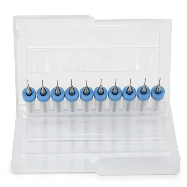 Micro Drill Bits ANKROYU Tungsten Carbide 0.5mm 10pcs Set-1