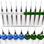 20pk Tungsten Carbide Micro Drill Bits 5 each .2mm .3mm .4mm .5mm 1/8" Shank for Modeling Watch Repair JEWELRY MAKING CRAFTS CNC FR4 Circuit Boards MODEL TRAINS-0