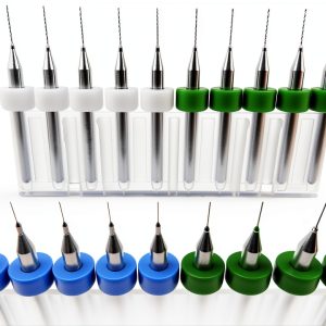 20pk Tungsten Carbide Micro Drill Bits 5 each .2mm .3mm .4mm .5mm 1/8" Shank for Modeling Watch Repair JEWELRY MAKING CRAFTS CNC FR4 Circuit Boards MODEL TRAINS-0