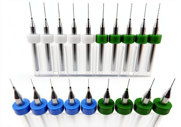 20pk Tungsten Carbide Micro Drill Bits 5 each .2mm .3mm .4mm .5mm 1/8" Shank for Modeling Watch Repair JEWELRY MAKING CRAFTS CNC FR4 Circuit Boards MODEL TRAINS-0