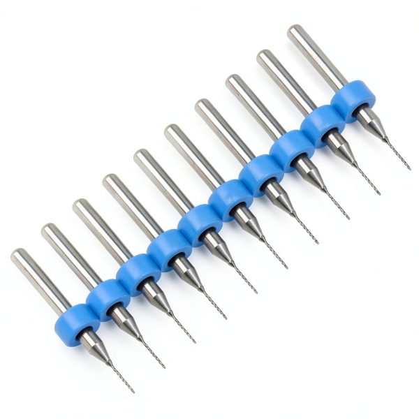 Micro Drill Bits ANKROYU Tungsten Carbide 0.5mm 10pcs Set-4