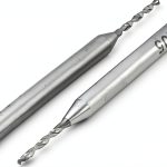 PCB Drill Bit uxcell 1.05mm Micro Set Spiral Flute Tungsten Carbide-0