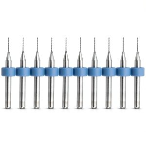 Micro Drill Bits ANKROYU Tungsten Carbide 0.5mm 10pcs Set-0