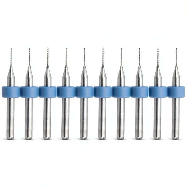 Micro Drill Bits ANKROYU Tungsten Carbide 0.5mm 10pcs Set-0