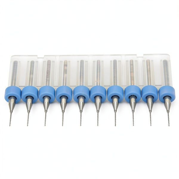 Micro Drill Bits ANKROYU Tungsten Carbide 0.5mm 10pcs Set-2