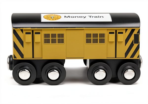 Munipals NYC Wooden Subway Train MP01_Mony R21 Money Train-2
