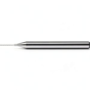 KYOCERA 226-1051L400 Series 226 Micro Drill Bit, 2 Flutes, 2.67 mm Cutting Diameter, 130 Degree Cutting Angle, 10.20 mm Cutting Length, 3 mm Shank Diameter, 38 mm Length, Carbide, Altin-0