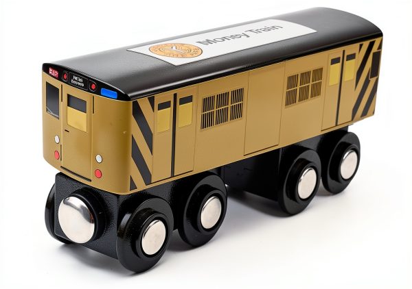 Munipals NYC Wooden Subway Train MP01_Mony R21 Money Train-4