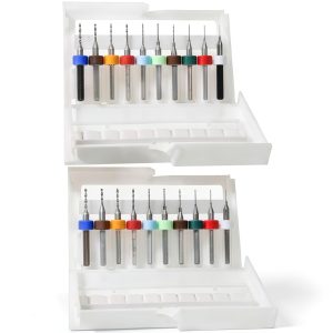 PCB Micro Drill Bits 0.3-1.2mm 20PCS Set Create idea Tungsten Steel-0