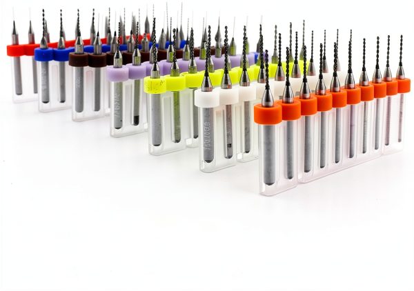 Micro Drill Bits 10 Pcs 0.7mm Tungsten Steel Carbide Set by Unifizz-0
