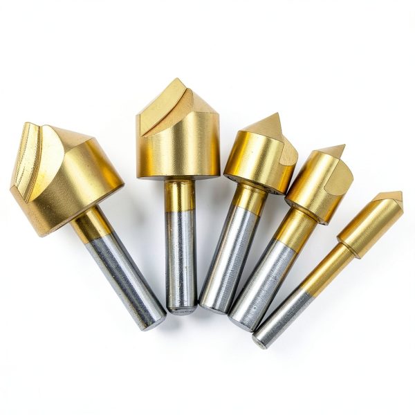 Carbon Steel Coated 90° Single Flute Wood Chamfer Drill Bit – FUEMZSYR-1