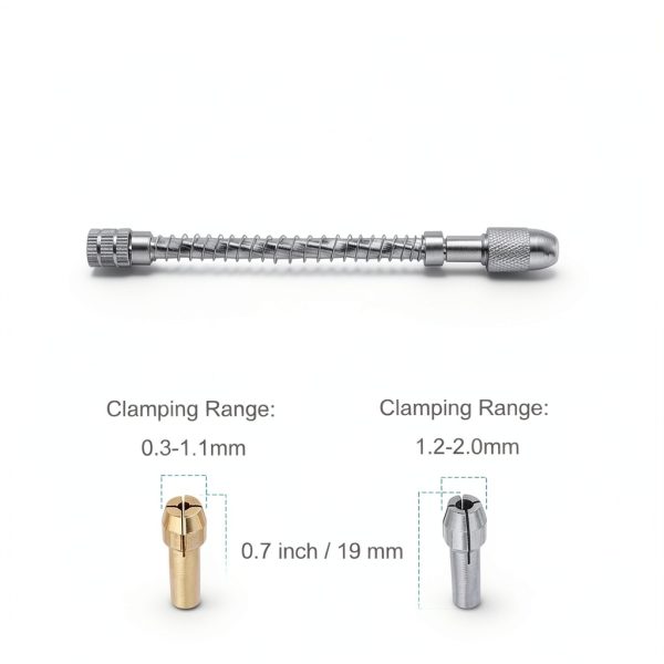 Mini Drill Bit Set 20pcs + 2pcs Chuck by Saipe HSS Micro Tool-1