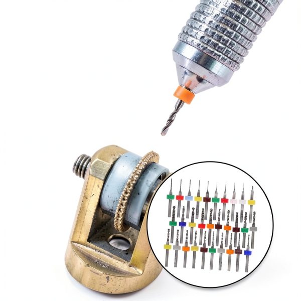 Micro Drill Bits Tofficu 30pcs Tungsten Carbide Set for Jewelry & PCB-8
