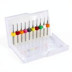 Micro Twist Drill Bits Set PCB Circuit Tungsten Carbide Engraving 10Pcs for DIY Enthusiasts-0