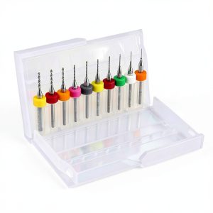 Micro Twist Drill Bits Set PCB Circuit Tungsten Carbide Engraving 10Pcs for DIY Enthusiasts-0