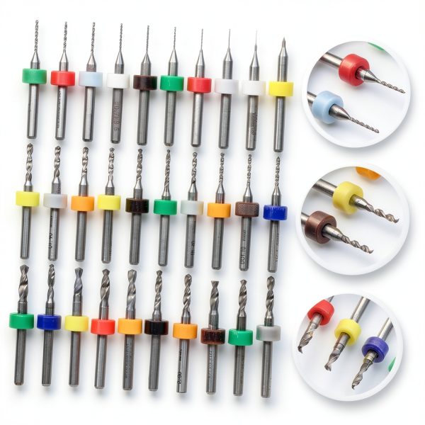 Micro Drill Bits Tofficu 30pcs Tungsten Carbide Set for Jewelry & PCB-1