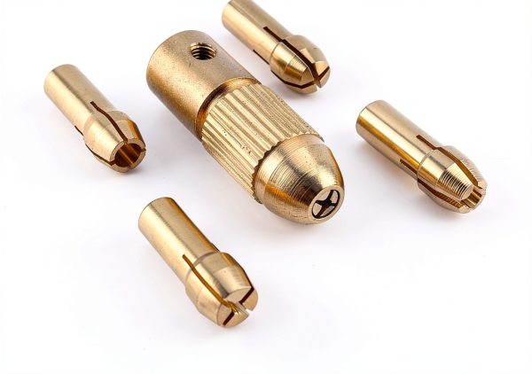 Small Electric Drill Bit 8pcs 0.5-3mm Twist Drill Copper Chuck Brrnoo-3