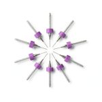 Micro Drill Bit -10pcs 0.5mm PCB Drill Bits with 1/8 Inch Shank Tungsten Carbide Rotary Tool for Printing Circuit Board/Stone/CNC Engraving-0