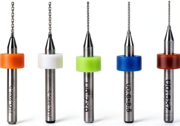 Carbide Micro Drill Bit 0.5-0.9mm 50pcs Qiilu Premium Set-6