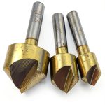 Carbon Steel Coated 90° Single Flute Wood Chamfer Drill Bit – FUEMZSYR-0