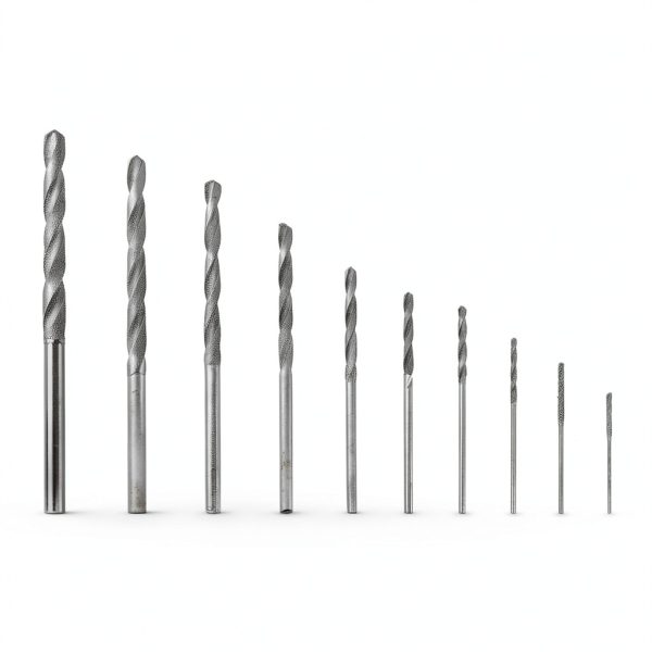 MEETOOT 10-Piece Diamond Drill Bit Set Heavy Duty Micro Drill Bit Set for Glass Tile Jewelry 0.8mm 1.0mm 1.2mm 1.5mm 1.8mm 2.0mm 2.5mm 3.0mm 3.5mm 4.0mm-0