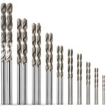 Honoson 20 Pieces Diamond Drill Bits Set for Stone Twist Tip Drill Bit Heavy Duty Micro Set for Glass Tile Jewelry 0. 8 mm 1. 0 mm 1. 2 mm 1. 5 mm 1. 8 mm 2. 0 mm 2. 5 mm 3. 0 mm 3. 5 mm 4. 0 mm-0